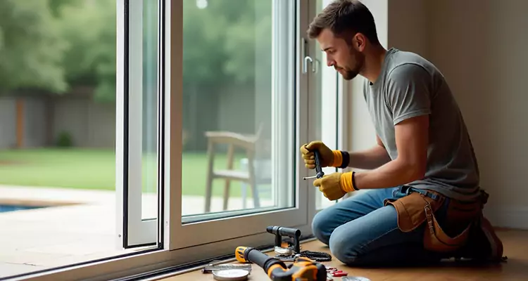Squeaky Sliding Patio Doors in Hialeah, FL