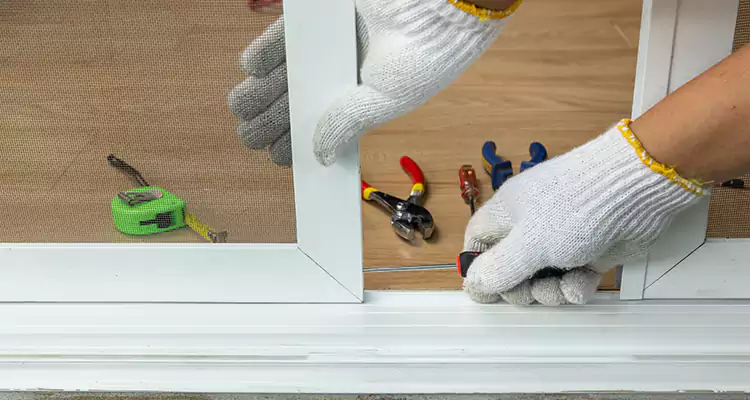 Sliding Glass Door Off Rails Repair in Hialeah, FL