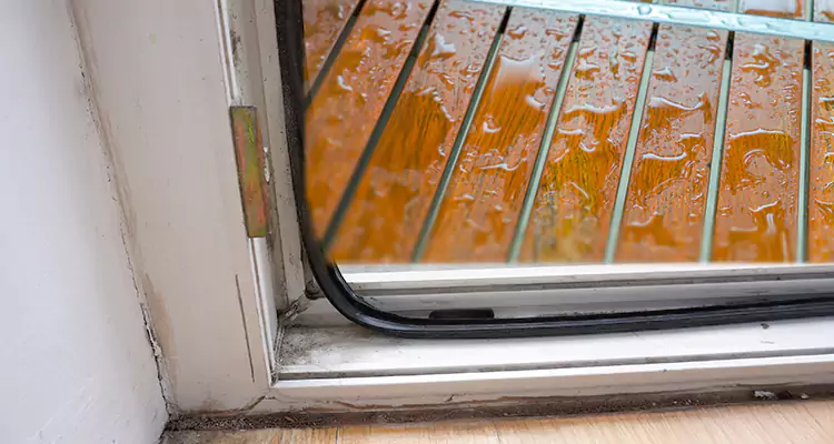 Water Leaking Wooden Patio Doors Repair in Hialeah, FL