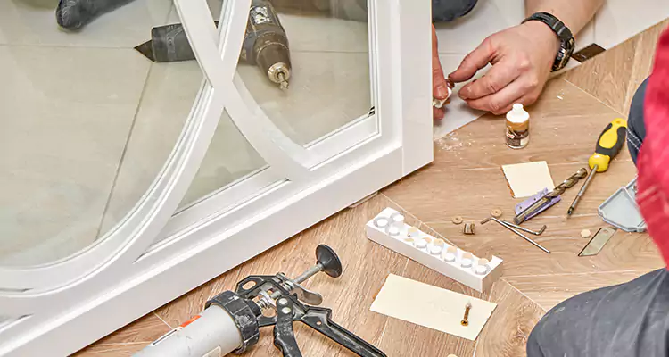 Interior Patio Door Casing Repair in Hialeah, FL